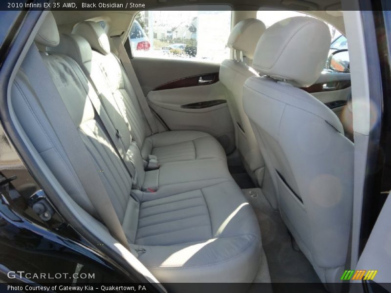 Black Obsidian / Stone 2010 Infiniti EX 35 AWD