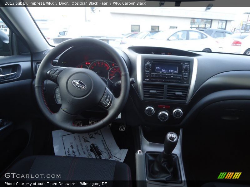 Obsidian Black Pearl / WRX Carbon Black 2013 Subaru Impreza WRX 5 Door