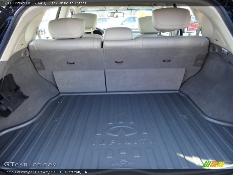 Black Obsidian / Stone 2010 Infiniti EX 35 AWD
