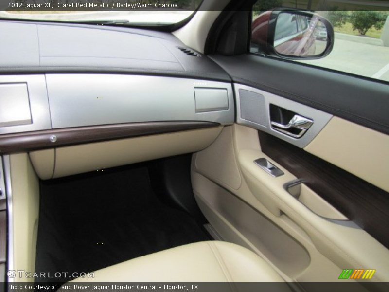 Claret Red Metallic / Barley/Warm Charcoal 2012 Jaguar XF