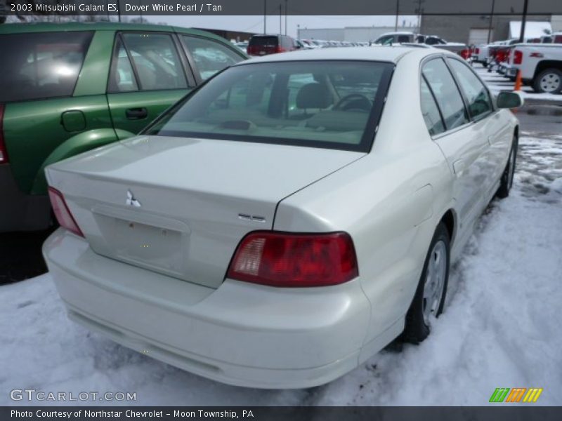 Dover White Pearl / Tan 2003 Mitsubishi Galant ES