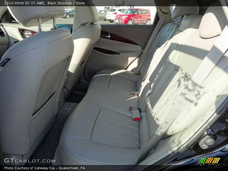 Black Obsidian / Stone 2010 Infiniti EX 35 AWD