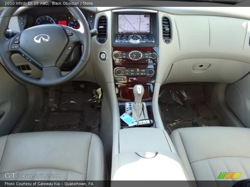 Black Obsidian / Stone 2010 Infiniti EX 35 AWD