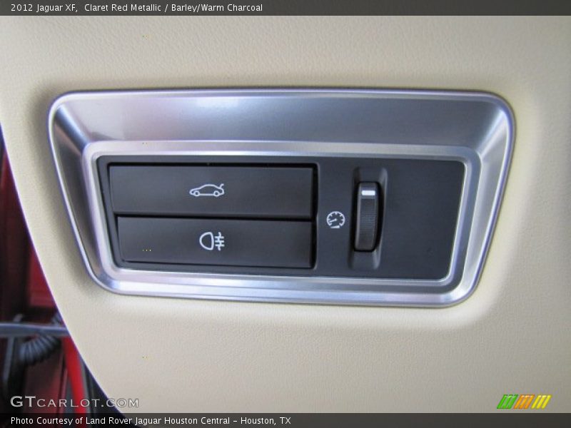 Claret Red Metallic / Barley/Warm Charcoal 2012 Jaguar XF