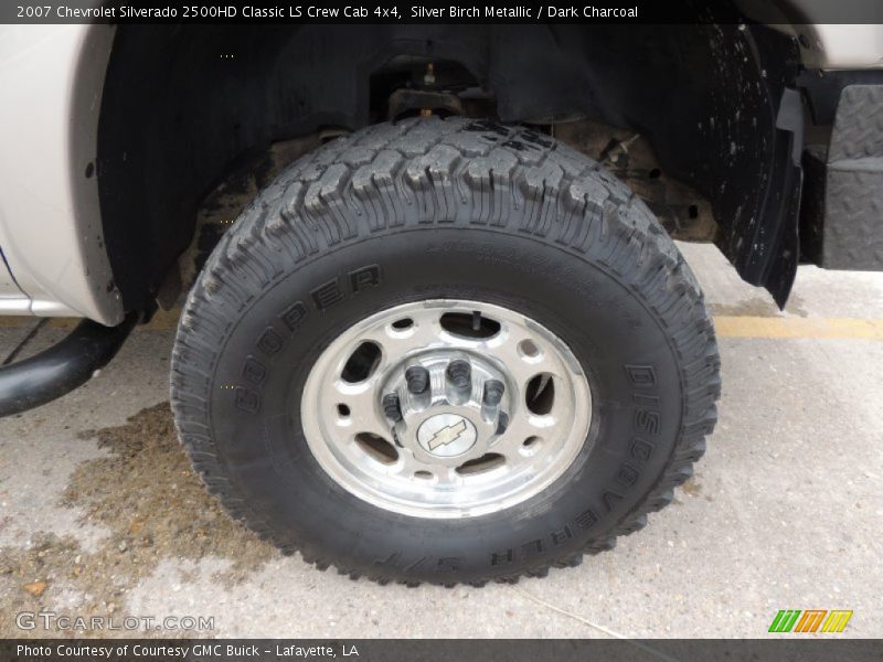 Silver Birch Metallic / Dark Charcoal 2007 Chevrolet Silverado 2500HD Classic LS Crew Cab 4x4