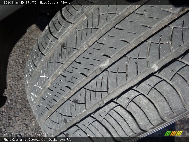 Black Obsidian / Stone 2010 Infiniti EX 35 AWD