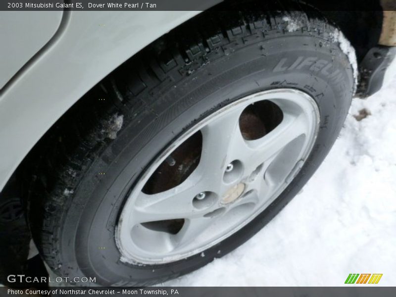 Dover White Pearl / Tan 2003 Mitsubishi Galant ES