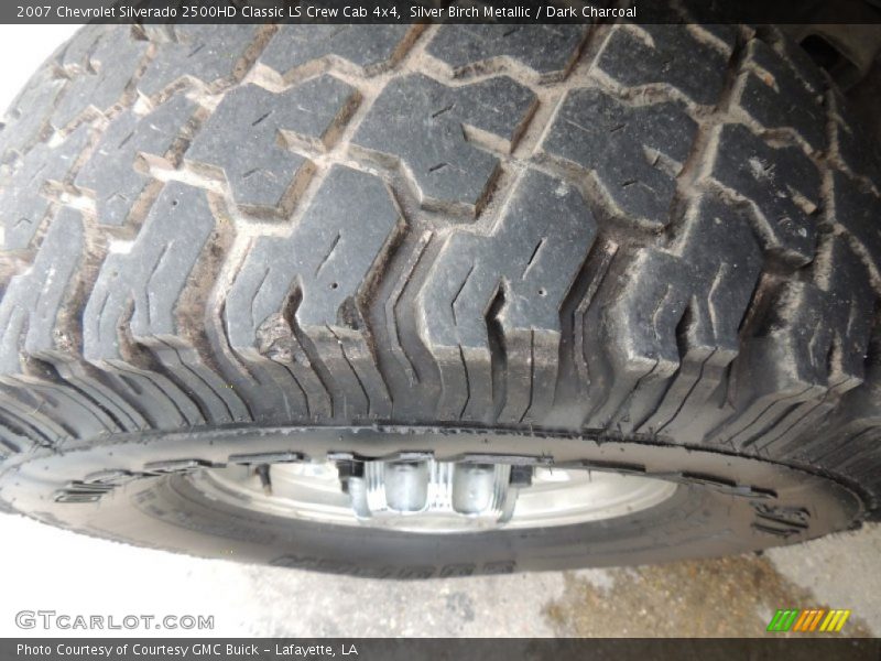 Silver Birch Metallic / Dark Charcoal 2007 Chevrolet Silverado 2500HD Classic LS Crew Cab 4x4