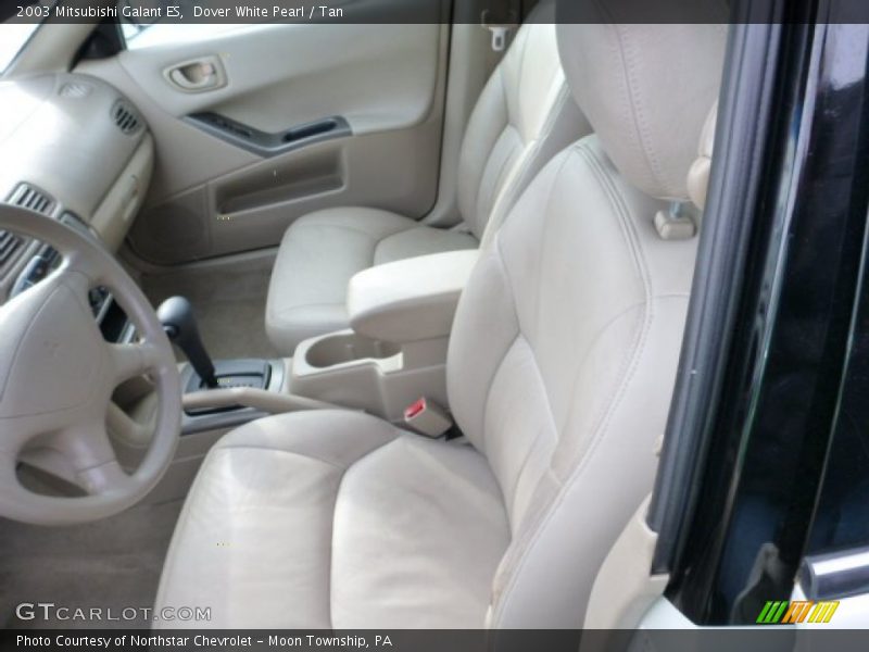 Dover White Pearl / Tan 2003 Mitsubishi Galant ES
