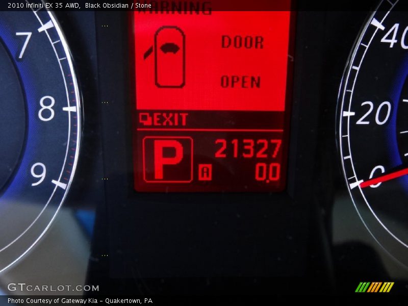 Black Obsidian / Stone 2010 Infiniti EX 35 AWD