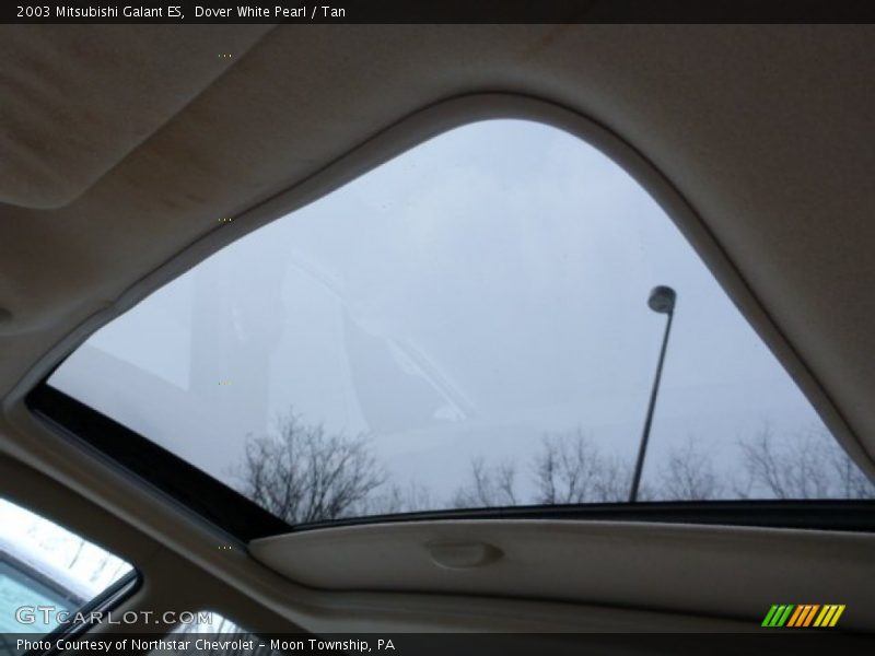 Dover White Pearl / Tan 2003 Mitsubishi Galant ES