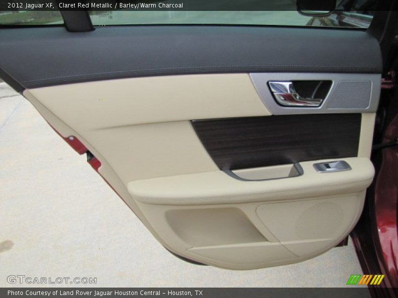 Claret Red Metallic / Barley/Warm Charcoal 2012 Jaguar XF