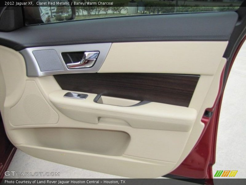 Claret Red Metallic / Barley/Warm Charcoal 2012 Jaguar XF