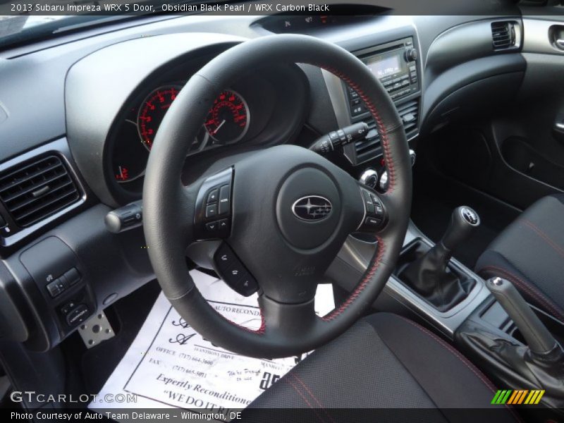 2013 Impreza WRX 5 Door Steering Wheel