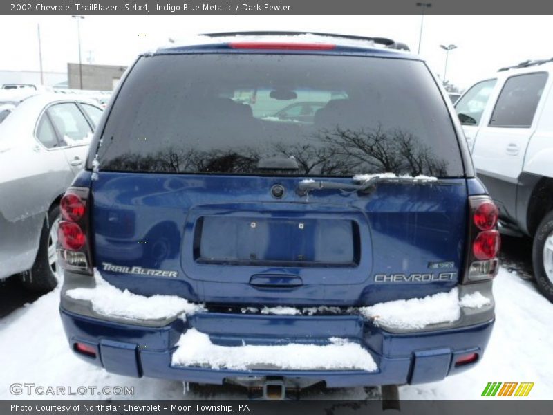 Indigo Blue Metallic / Dark Pewter 2002 Chevrolet TrailBlazer LS 4x4