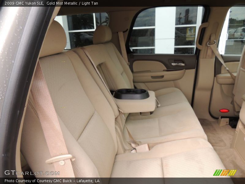 Gold Mist Metallic / Light Tan 2009 GMC Yukon SLE