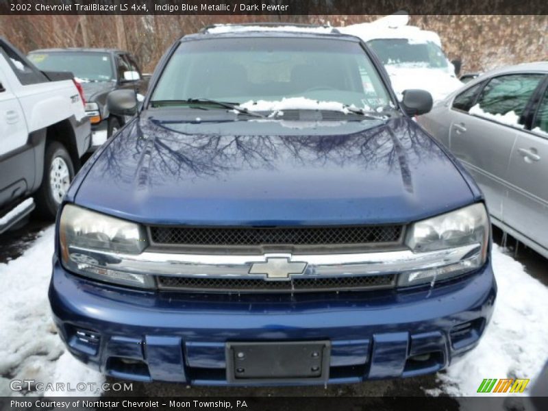 Indigo Blue Metallic / Dark Pewter 2002 Chevrolet TrailBlazer LS 4x4