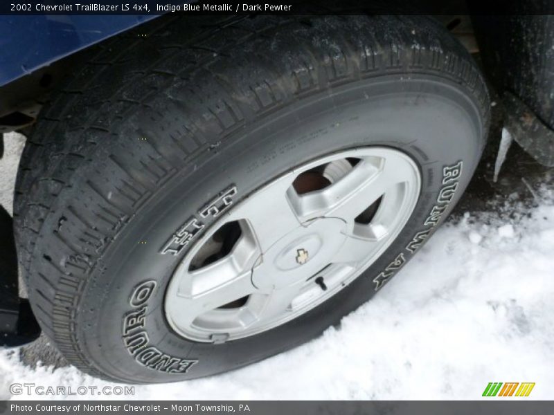 Indigo Blue Metallic / Dark Pewter 2002 Chevrolet TrailBlazer LS 4x4