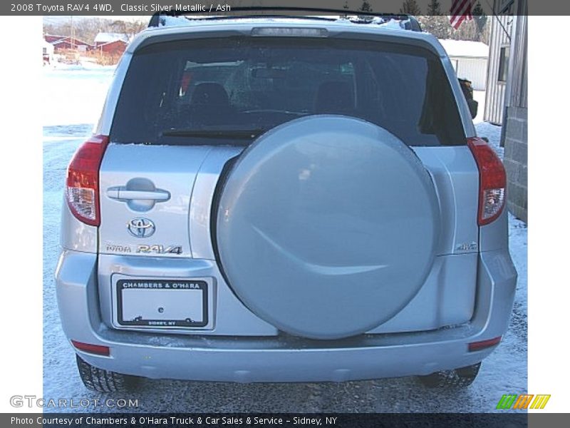 Classic Silver Metallic / Ash 2008 Toyota RAV4 4WD