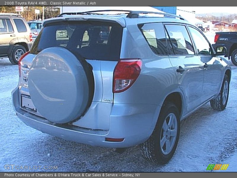 Classic Silver Metallic / Ash 2008 Toyota RAV4 4WD