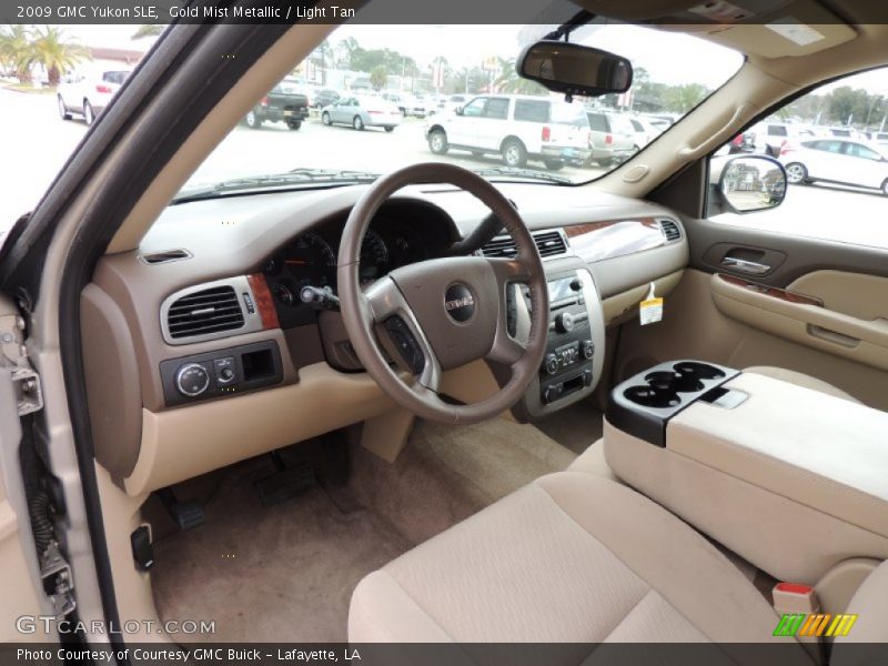 Light Tan Interior - 2009 Yukon SLE 
