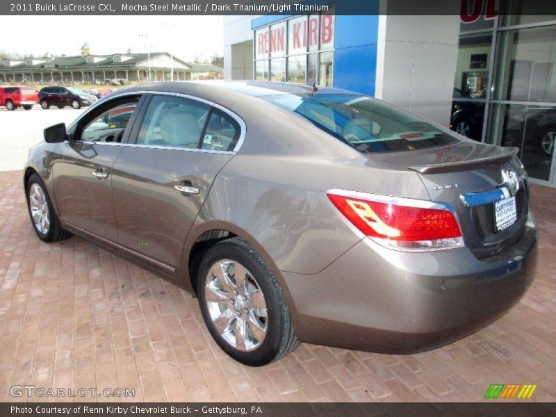 Mocha Steel Metallic / Dark Titanium/Light Titanium 2011 Buick LaCrosse CXL