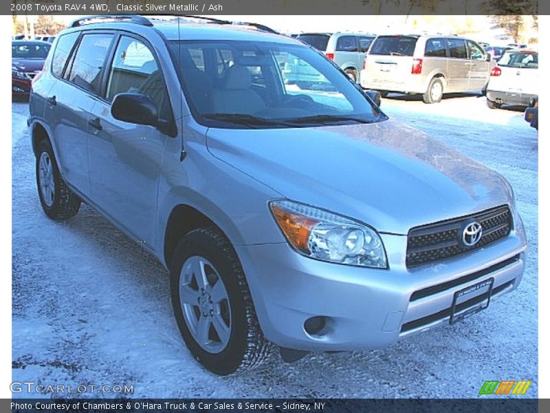 Classic Silver Metallic / Ash 2008 Toyota RAV4 4WD