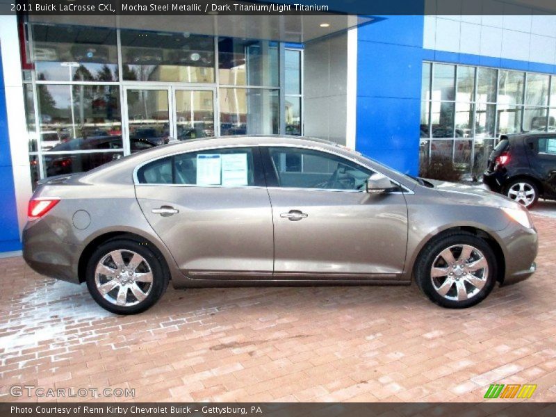 Mocha Steel Metallic / Dark Titanium/Light Titanium 2011 Buick LaCrosse CXL