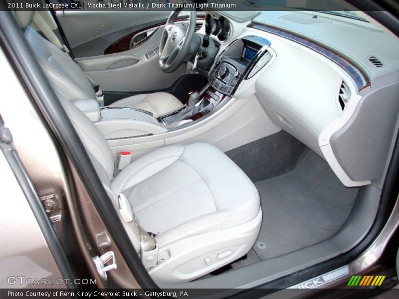 Mocha Steel Metallic / Dark Titanium/Light Titanium 2011 Buick LaCrosse CXL
