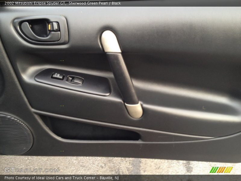 Sherwood Green Pearl / Black 2002 Mitsubishi Eclipse Spyder GT