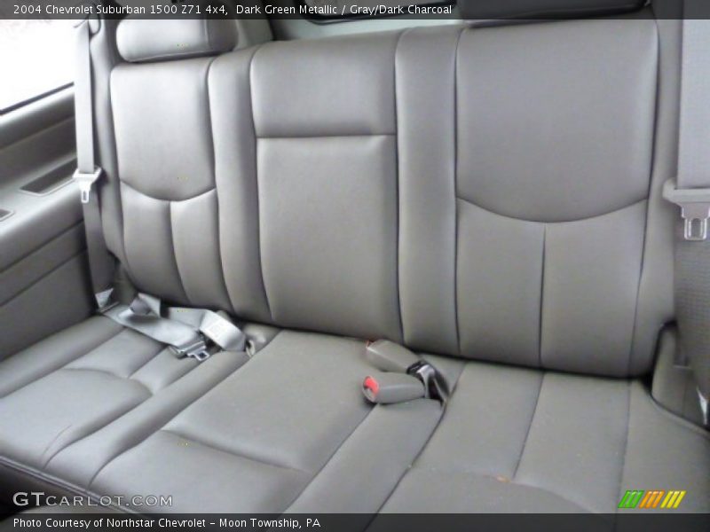 Dark Green Metallic / Gray/Dark Charcoal 2004 Chevrolet Suburban 1500 Z71 4x4