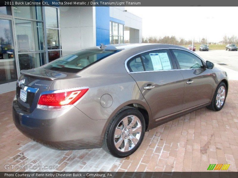 Mocha Steel Metallic / Dark Titanium/Light Titanium 2011 Buick LaCrosse CXL