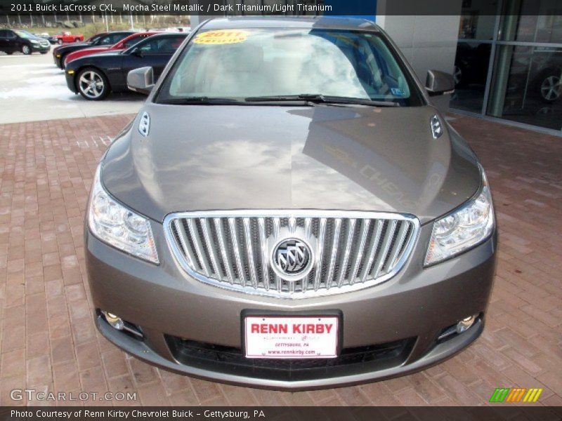 Mocha Steel Metallic / Dark Titanium/Light Titanium 2011 Buick LaCrosse CXL