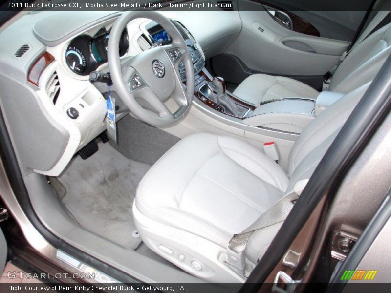 Mocha Steel Metallic / Dark Titanium/Light Titanium 2011 Buick LaCrosse CXL