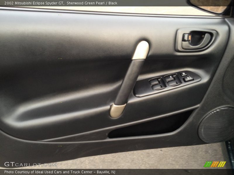 Sherwood Green Pearl / Black 2002 Mitsubishi Eclipse Spyder GT