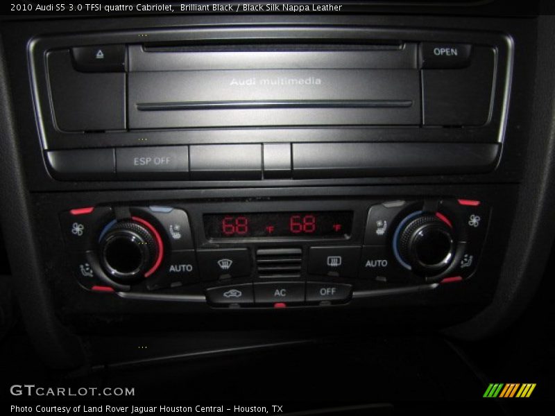 Brilliant Black / Black Silk Nappa Leather 2010 Audi S5 3.0 TFSI quattro Cabriolet