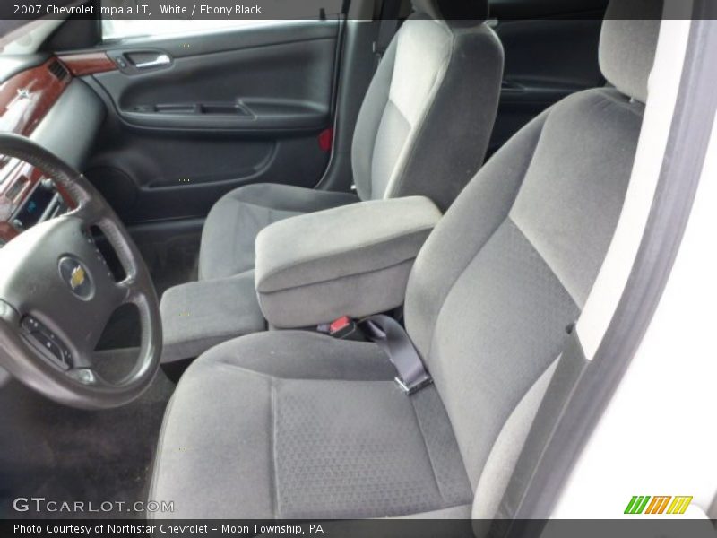 White / Ebony Black 2007 Chevrolet Impala LT