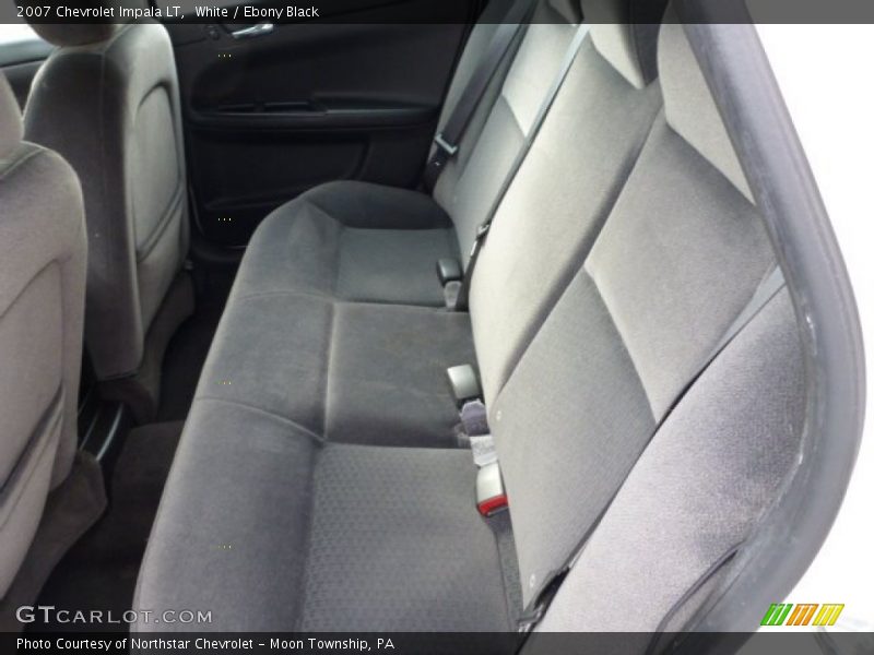 White / Ebony Black 2007 Chevrolet Impala LT