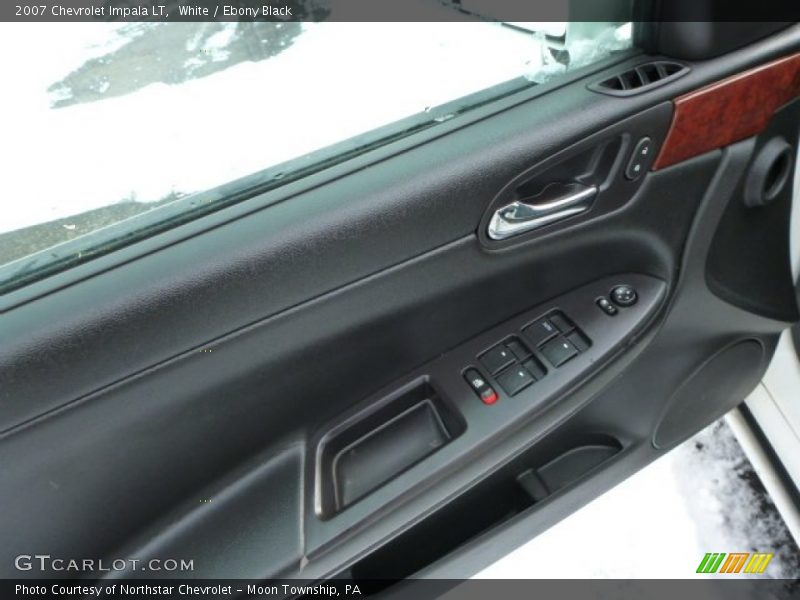 White / Ebony Black 2007 Chevrolet Impala LT
