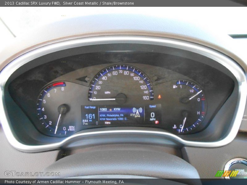  2013 SRX Luxury FWD Luxury FWD Gauges