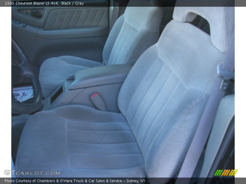Black / Gray 1995 Chevrolet Blazer LS 4x4