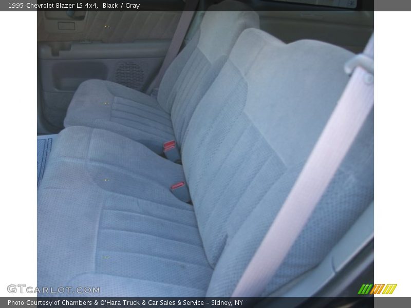 Black / Gray 1995 Chevrolet Blazer LS 4x4