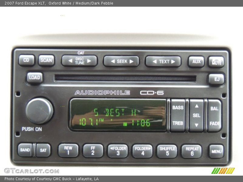 Audio System of 2007 Escape XLT