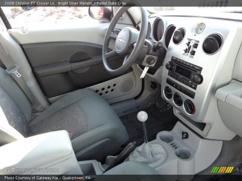 Bright Silver Metallic / Pastel Slate Gray 2008 Chrysler PT Cruiser LX