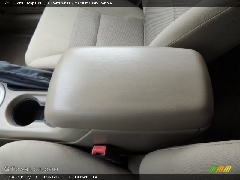 Oxford White / Medium/Dark Pebble 2007 Ford Escape XLT