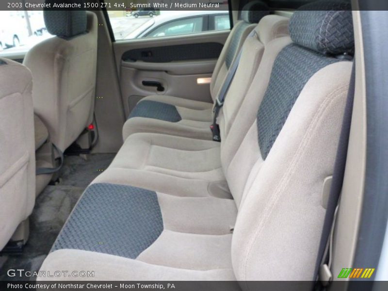 Summit White / Medium Neutral 2003 Chevrolet Avalanche 1500 Z71 4x4