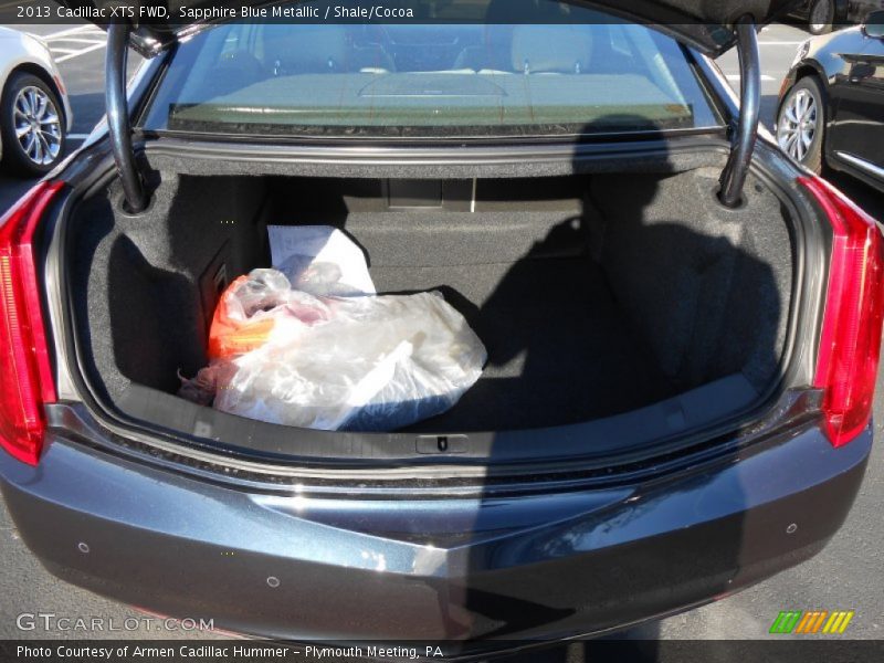 Sapphire Blue Metallic / Shale/Cocoa 2013 Cadillac XTS FWD