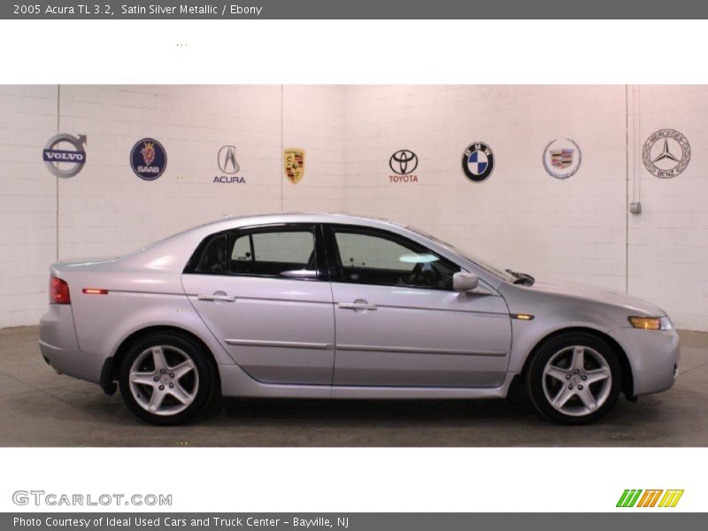 Satin Silver Metallic / Ebony 2005 Acura TL 3.2
