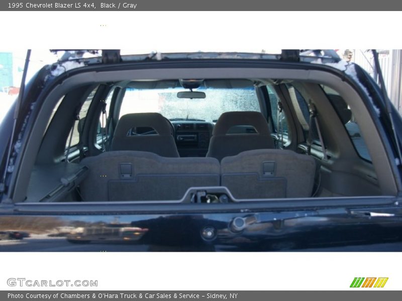 Black / Gray 1995 Chevrolet Blazer LS 4x4