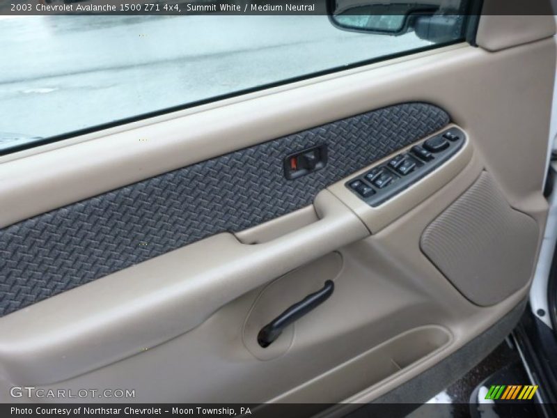 Summit White / Medium Neutral 2003 Chevrolet Avalanche 1500 Z71 4x4